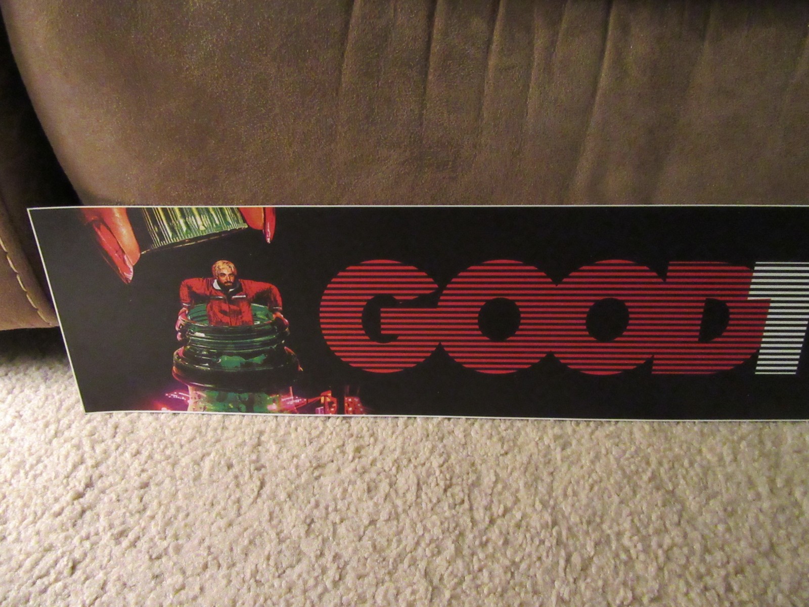 GOOD TIME [2017] 5×25 [LARGE] [ORIGINAL] MOVIE THEATER POSTER [MYLAR]