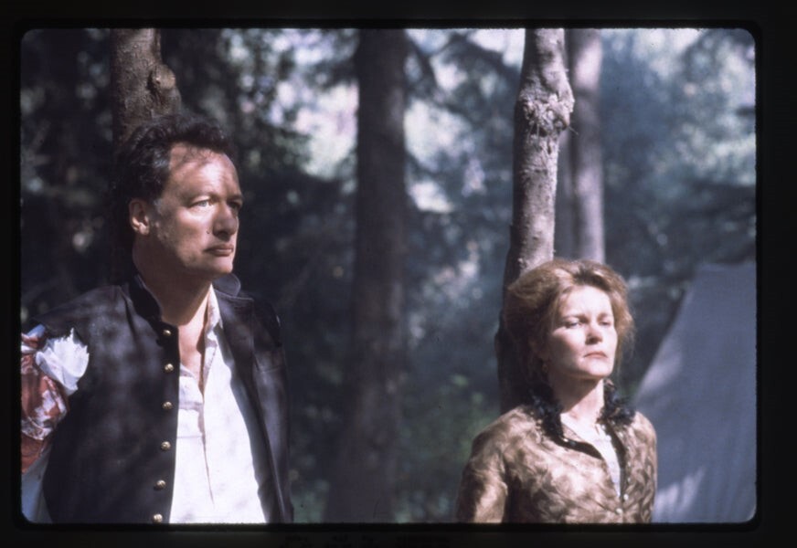 Star Trek Voyager Kate Mulgrew John De Lancie Q Original 35mm Transparency 1997