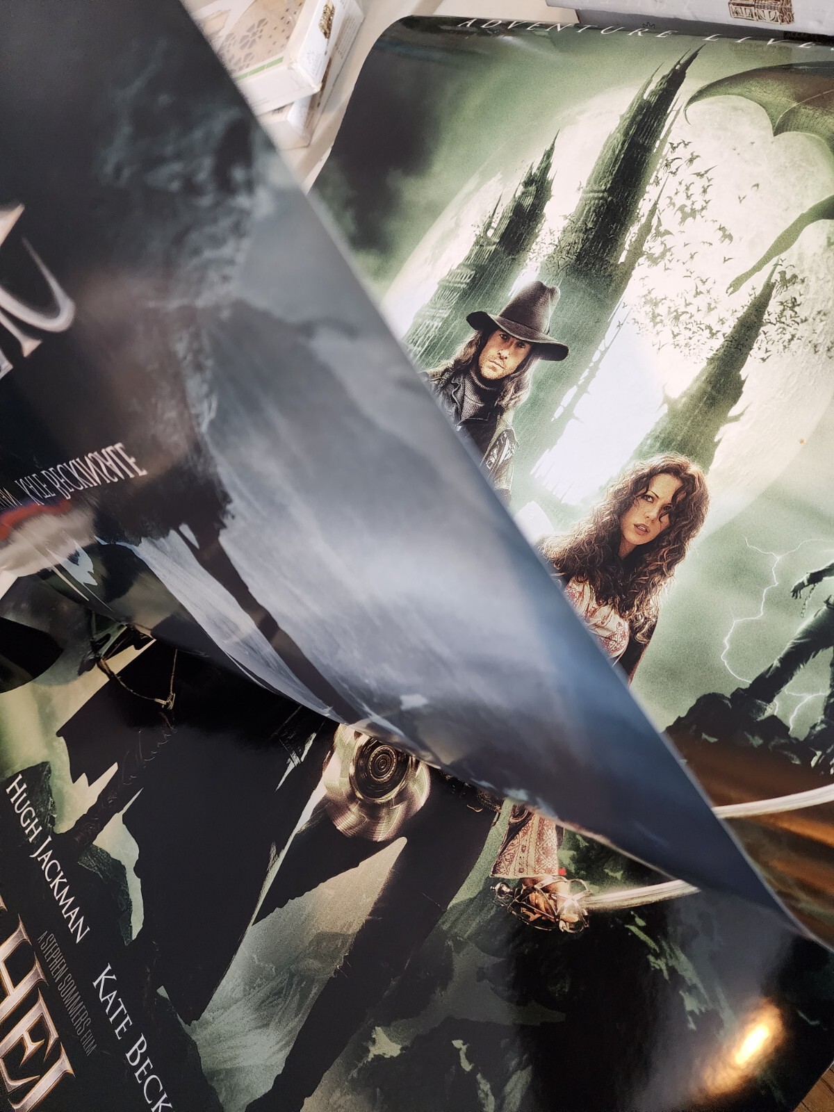 2004 Van Helsing Hugh Jackman Double Sided 27″ x 41″ Theatrical Movie Poster
