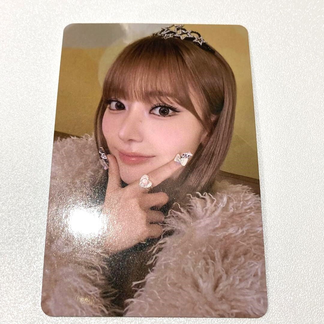 LE SSERAFIM CRAZY JAPAN Tower Records Lucky Draw Official Photocard Photo Card