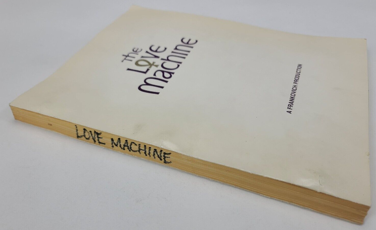 THE LOVE MACHINE / Samuel Taylor 1970 Screenplay, Dyan Cannon tv newscaster