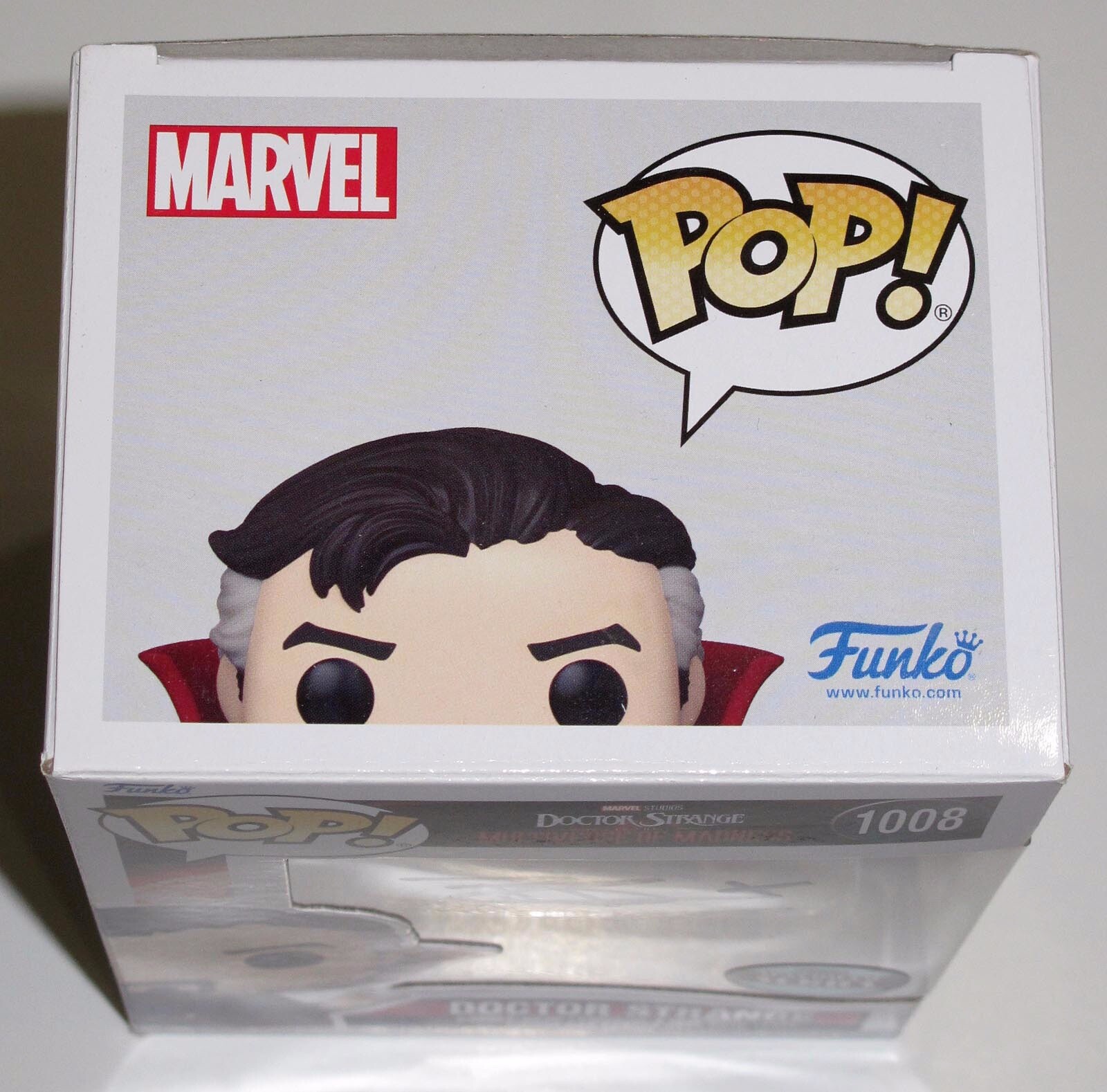 Benedict Cumberbatch signed “DOCTOR STRANGE” Funko Pop #1008 Exact Proof JSA COA