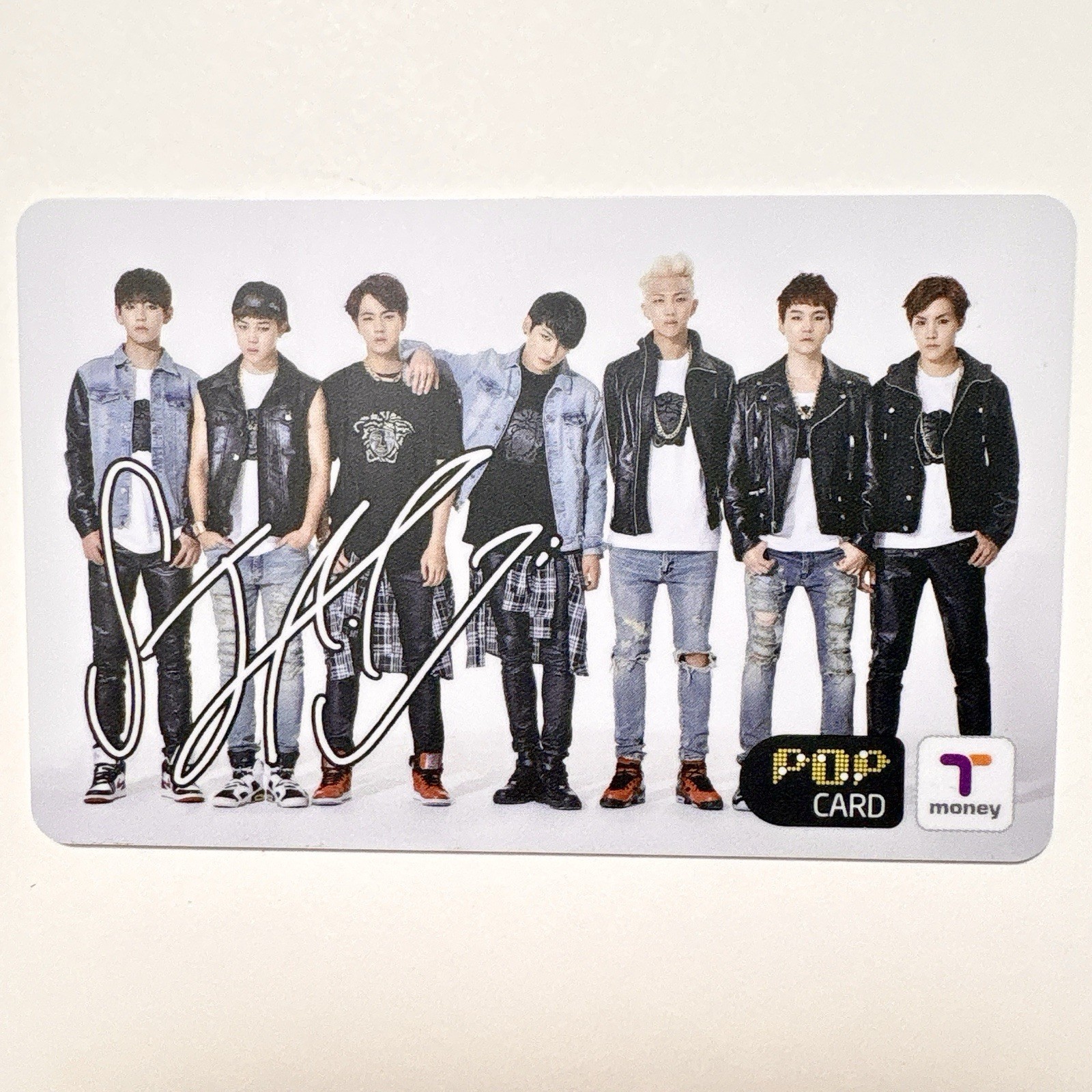 BTS 2014 Official TMoney Card Bangtan Boys Rare Early Debut Kpop Used