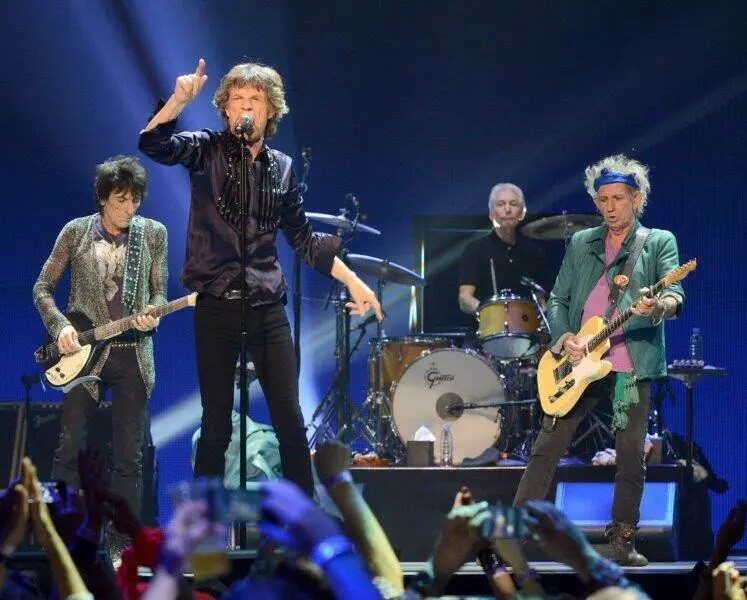 Rolling Stones Mick Jagger Keith Richards Band 8×10 Picture Celebrity Print