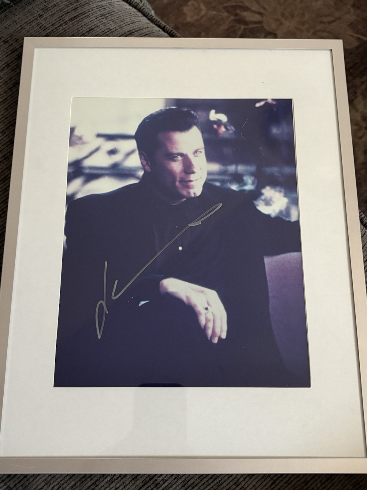 John Travolta Signed Pulp Fiction Original 8×10 Photograph Autograph