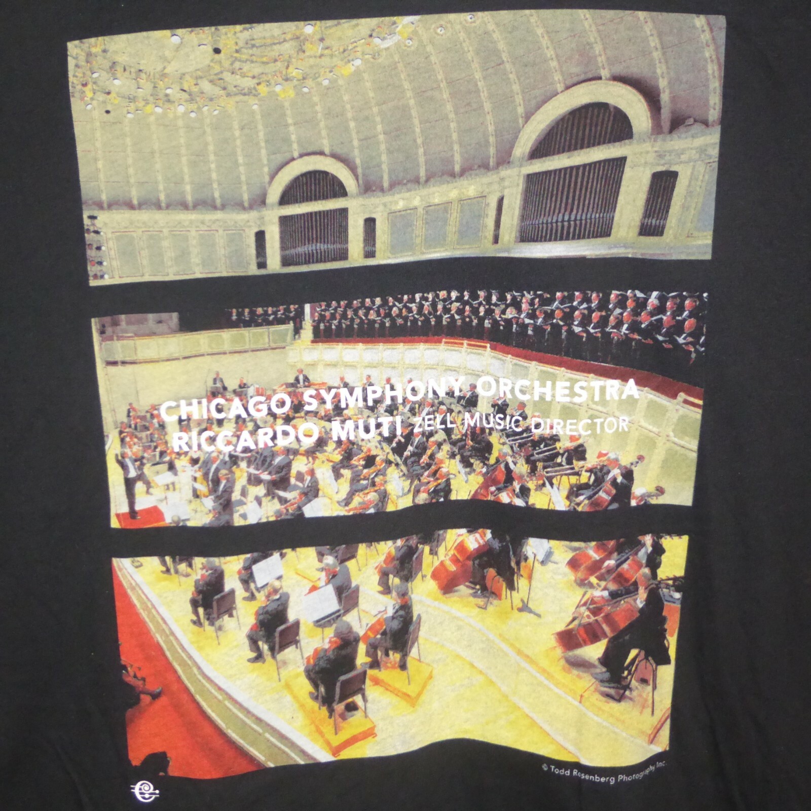 CHICAGO SYMPHONY ORCHESTRA Riccardo Muti Zelll Music Director New T Shirt