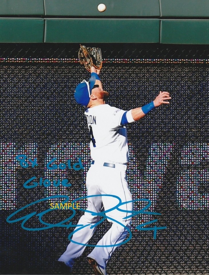 ALEX GORDON #2 AUTOGRAPHED 8X10 REPRINT PHOTO CHRISTMAS MAN CAVE GIFT ROYALS
