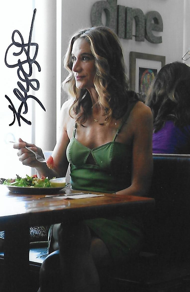 Kelly Lynch autographed 4×6 photo Roadhouse Cocktail Movies Actor COA RARE LOOK!