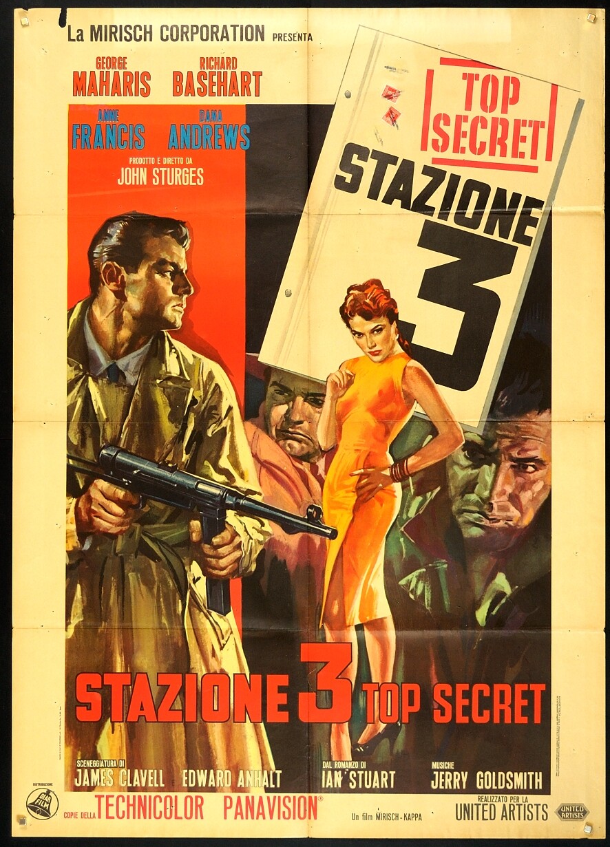 The Satan Bug ’65 John Sturges. Folded, Italian 2 – Fogli 38.75″ X 54.75″