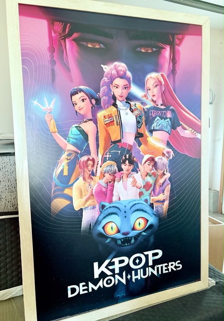 KPop Demon Hunters 2025 – Group Wall Poster, 34L” x 22.4W”, Unframed Version
