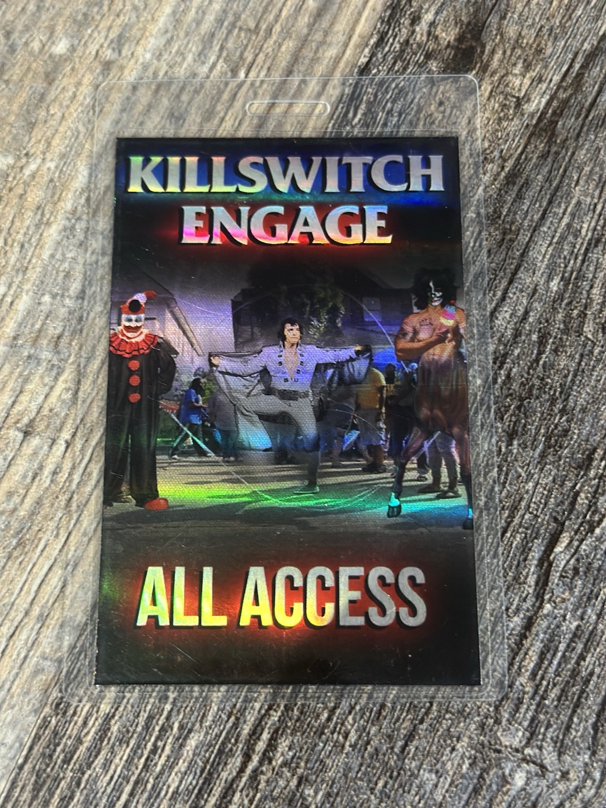 KILLSWITCH ENGAGE & MEMPHIS MAY FIRE- 2016 USA TOUR All Access Pass Laminate