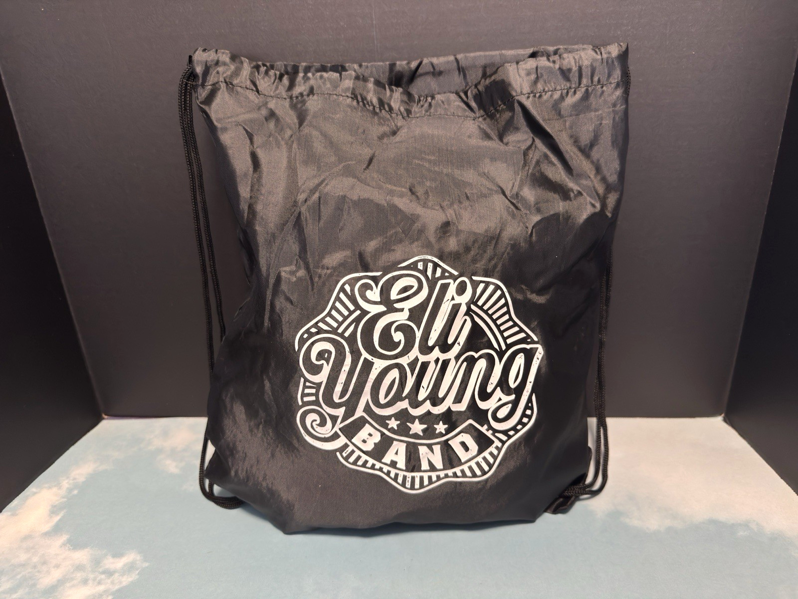 ELI YOUNG BAND EYB Drawstring Bag Mike Eli James Young Jon Jones Chris Thompson