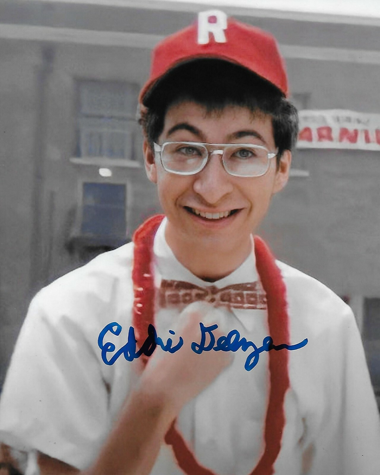 Eddie Deezen Grease Original Autographed 8X10 Photo #3 signed @HollywoodShow