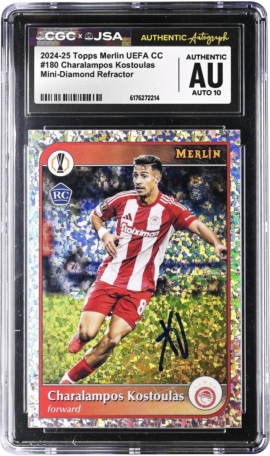 Merlin TV Trading Card Fanatics Authentic COA Item#14660344