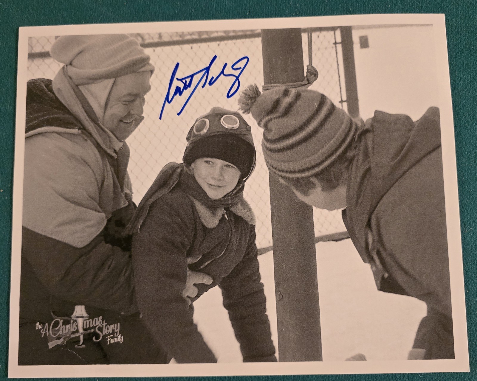 Scott Schwartz A Christmas Story Signed 8×10