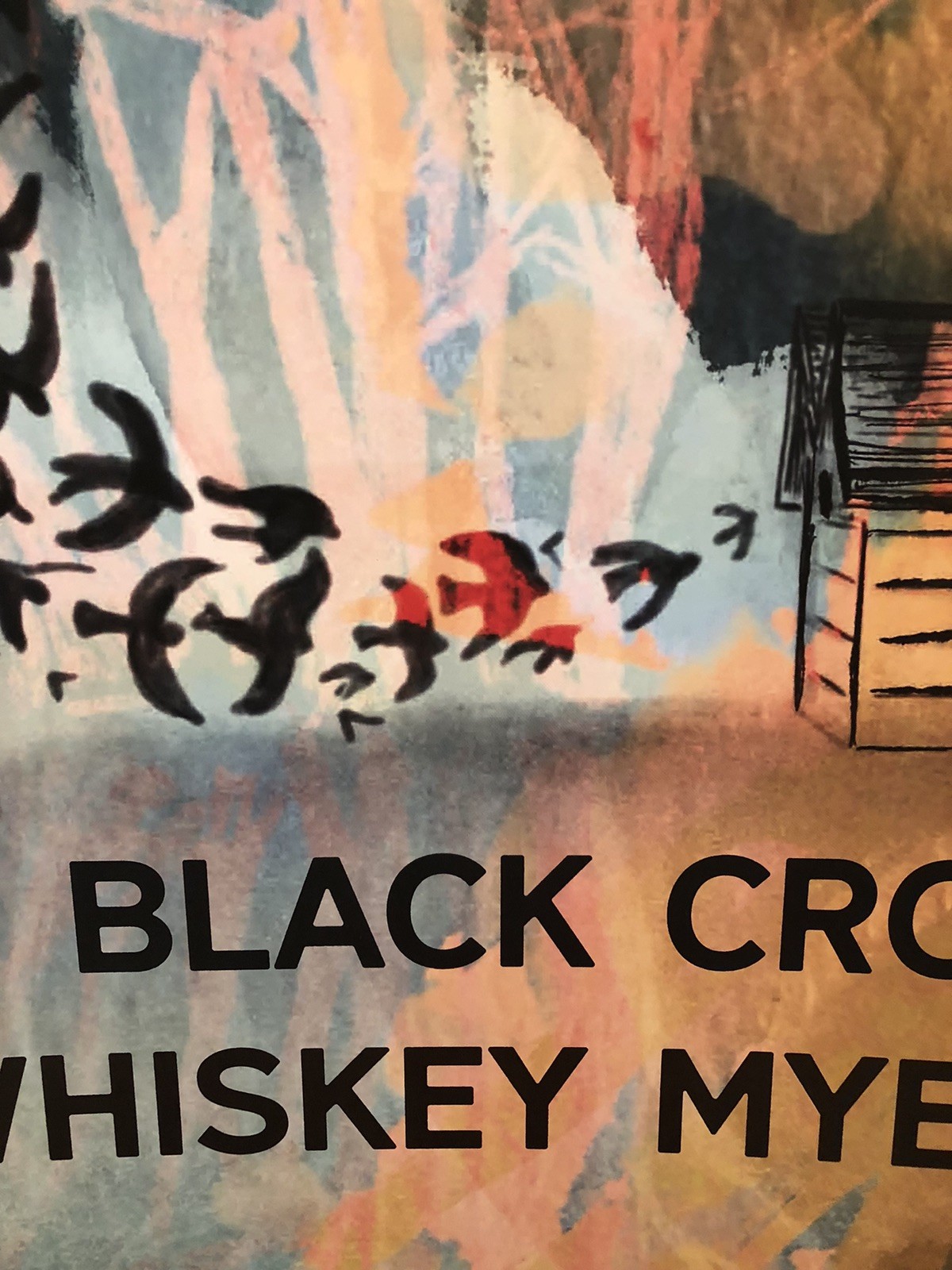 Black Crowes- Whiskey Meyers 2026 Tour Poster Mint-Atlanta-Ameris Amphitheater￼