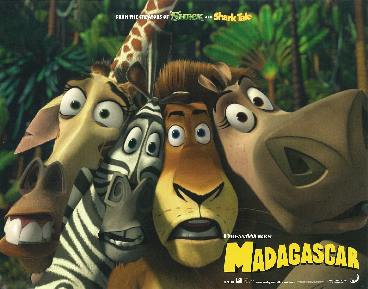 Madagascar movie poster print # 2 – 11 x 14 inches – Madagascar poster
