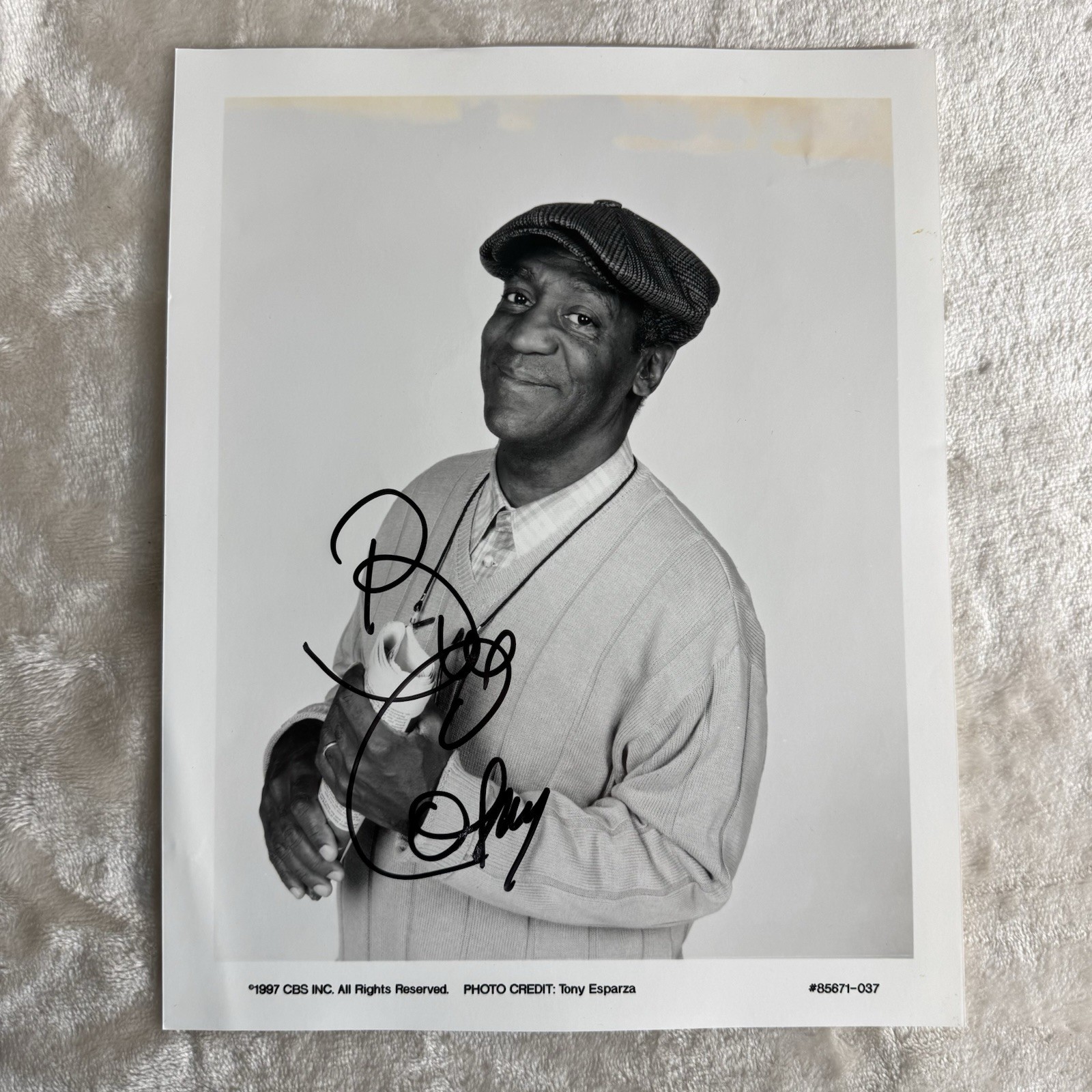 Movie TV Actor Comedian Bill Cosby Autograph Signed 10×8 Photo Photograph