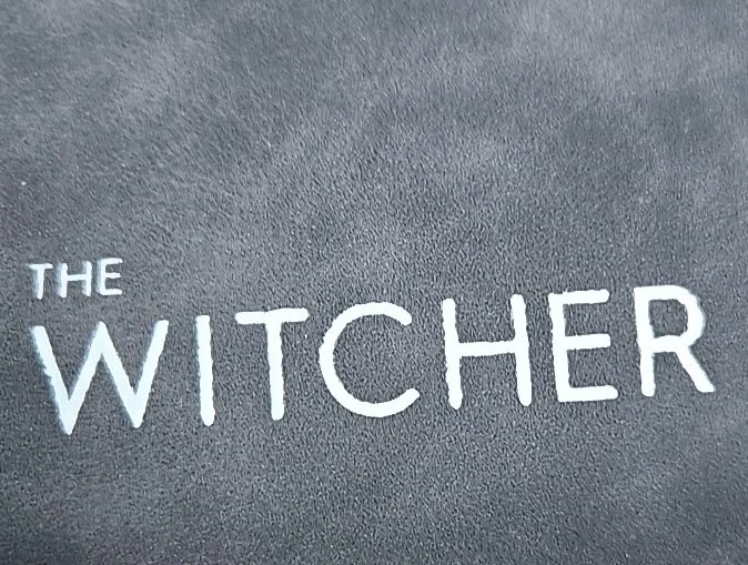 The Witcher Backpack Kaer Morhen Netflix School Of Wolf Gray Adjustable Straps.