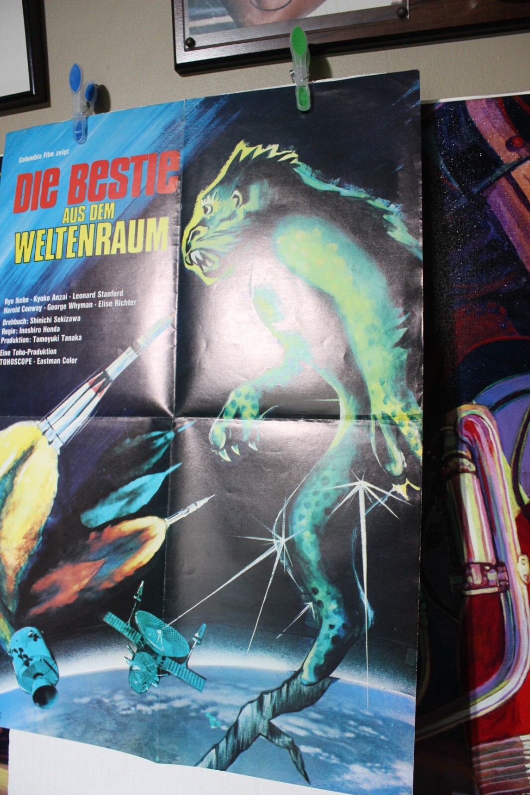 1957 20 Million Years To Earth Die Bestie Aus Dem Weltenraum Original Poster