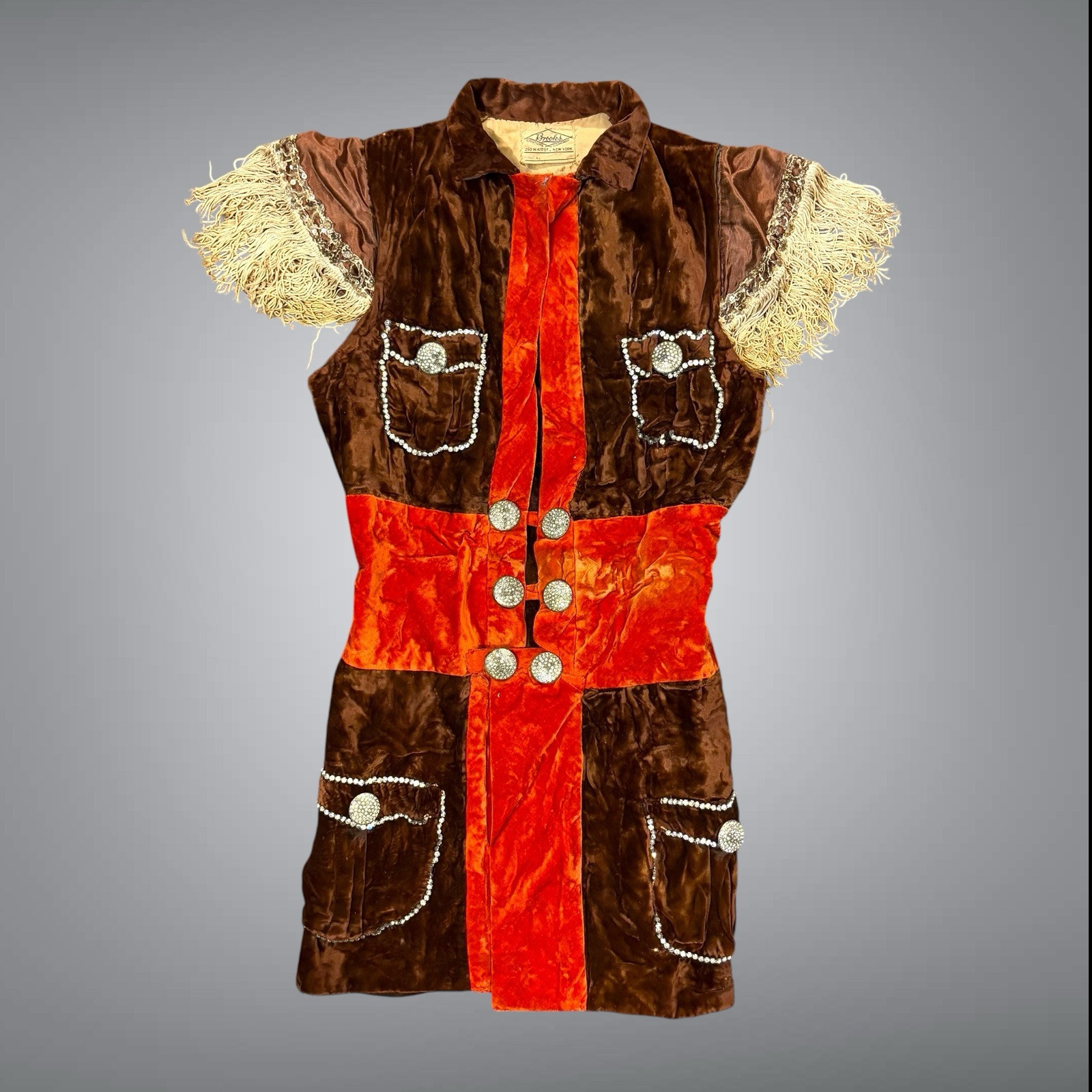 Antique Princess Indian Silent Film Movies Brooks Clothing Costume New York NYC