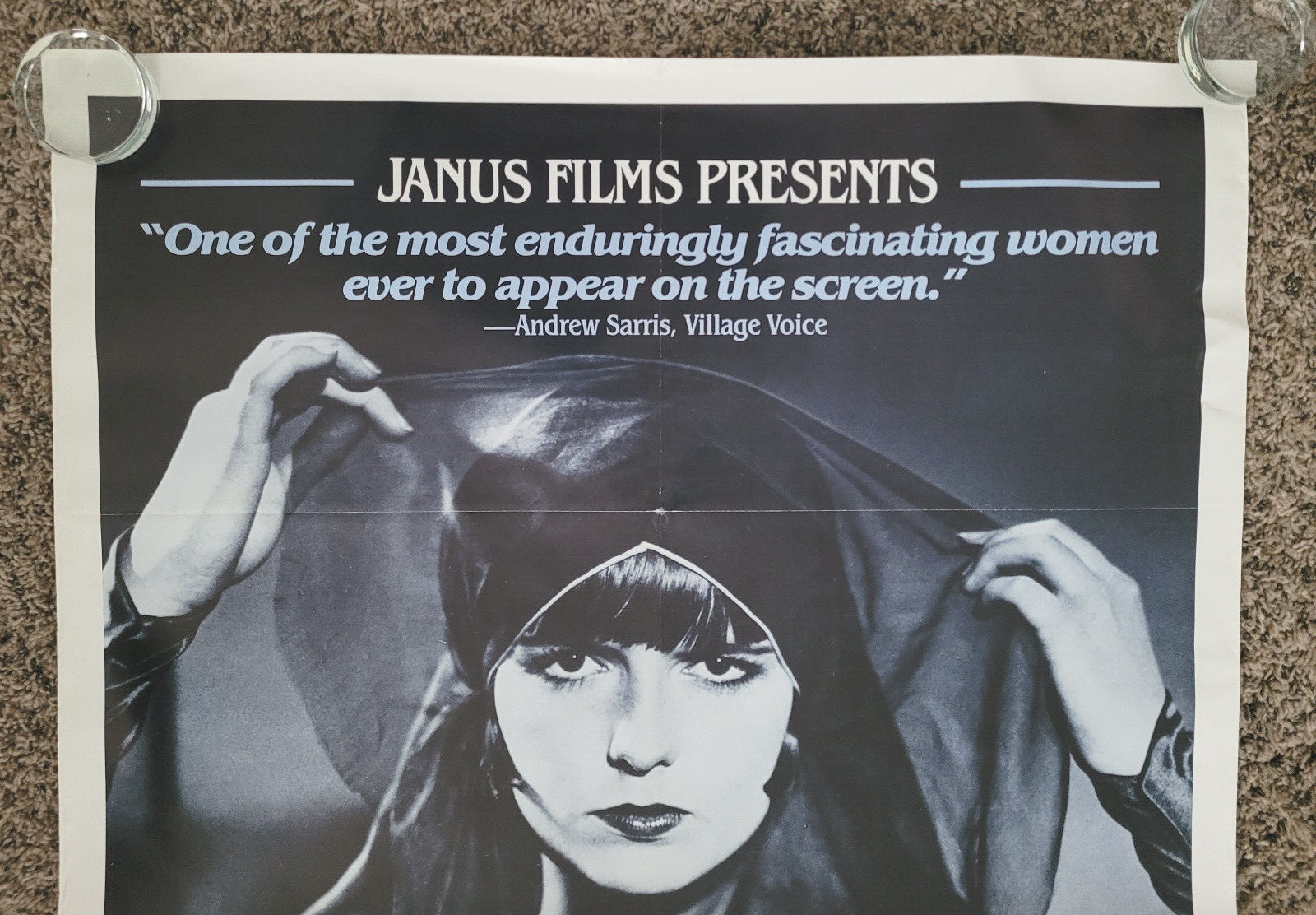 Pandora’s Box Poster 1 Sheet Re-Release Kino Louise Brooks
