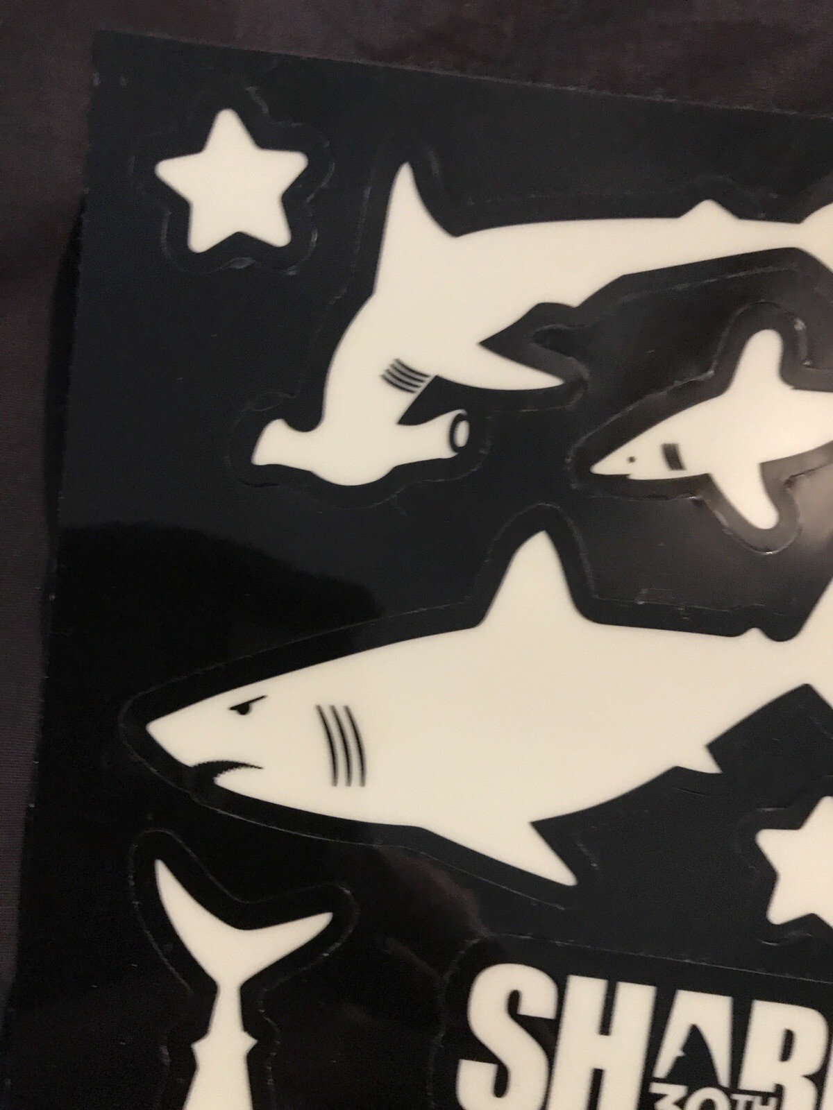 New: Shark Week 30th Anniversary Decals Stickers Discovery Channel Kids