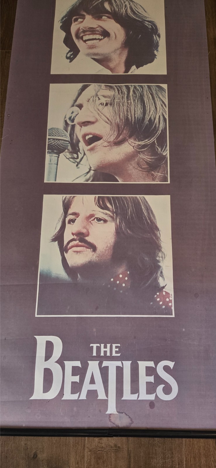 Vintage Beatles Wall Hanging 62″ x 21″