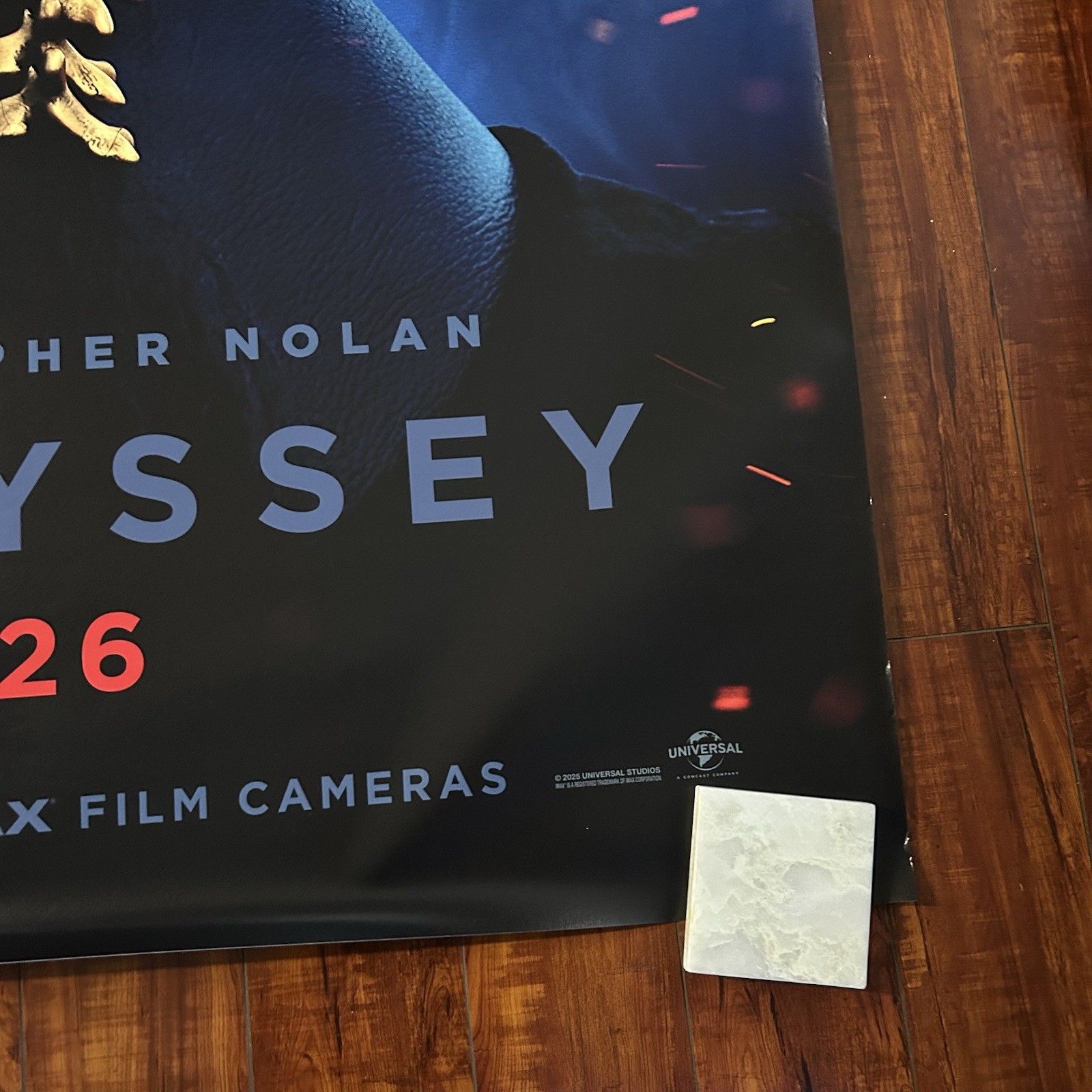 THE ODYSSEY Christopher Nolan HELMET Orig.D/S Bus Stop Movie Poster 48x70i