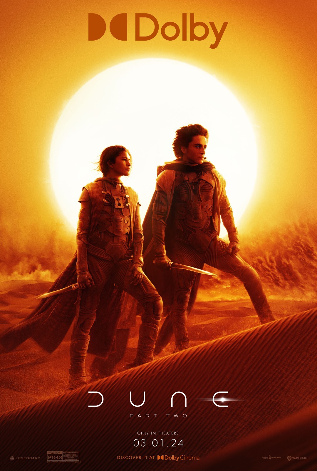 DUNE PART 2 11″x17″ MOVIE POSTER PRINT #3