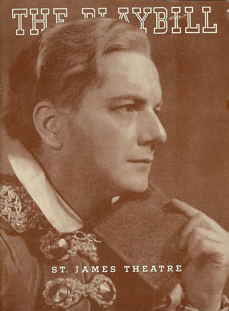 Maurice Evans “HAMLET” Mady Christians / Carmen Mathews (Debut) 1938 Playbill