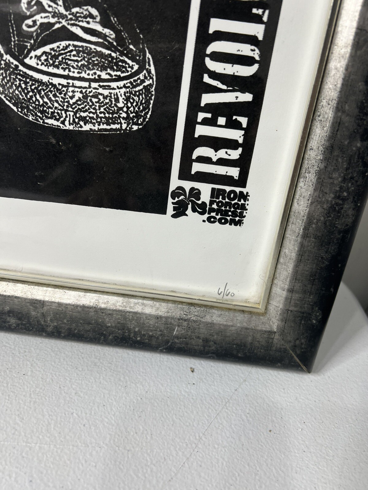 2013 Rancid Limited Edition Print Revolution Live #/60 Tour Poster Music Read