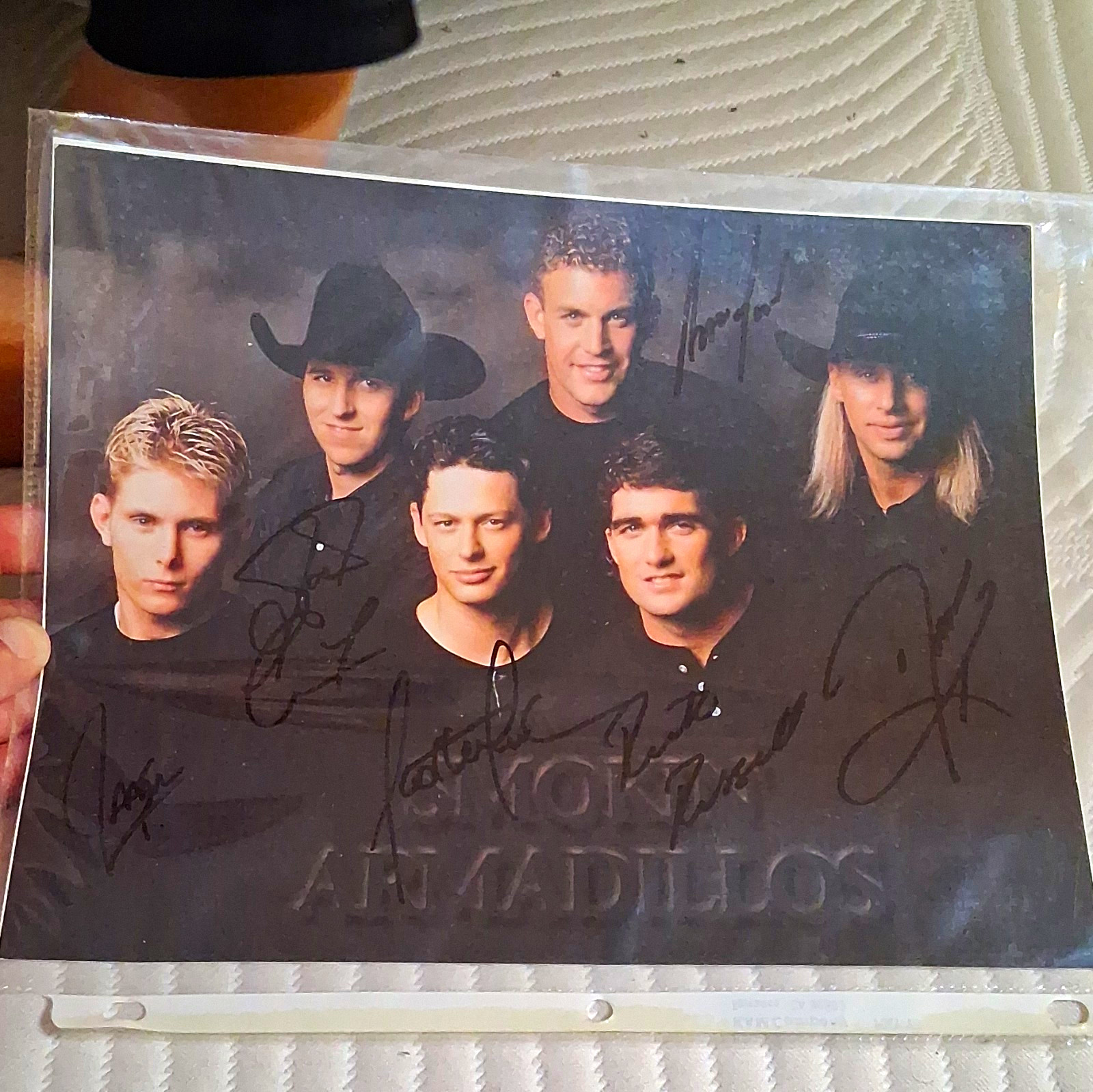 Smokin Armadillos Signed Original Photograph 8×10 in Music