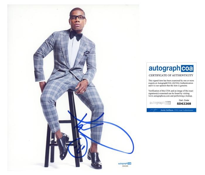Kirk Franklin “Love Theory” Singer AUTOGRAPH Signed Autographed 8×10 Photo ACOA