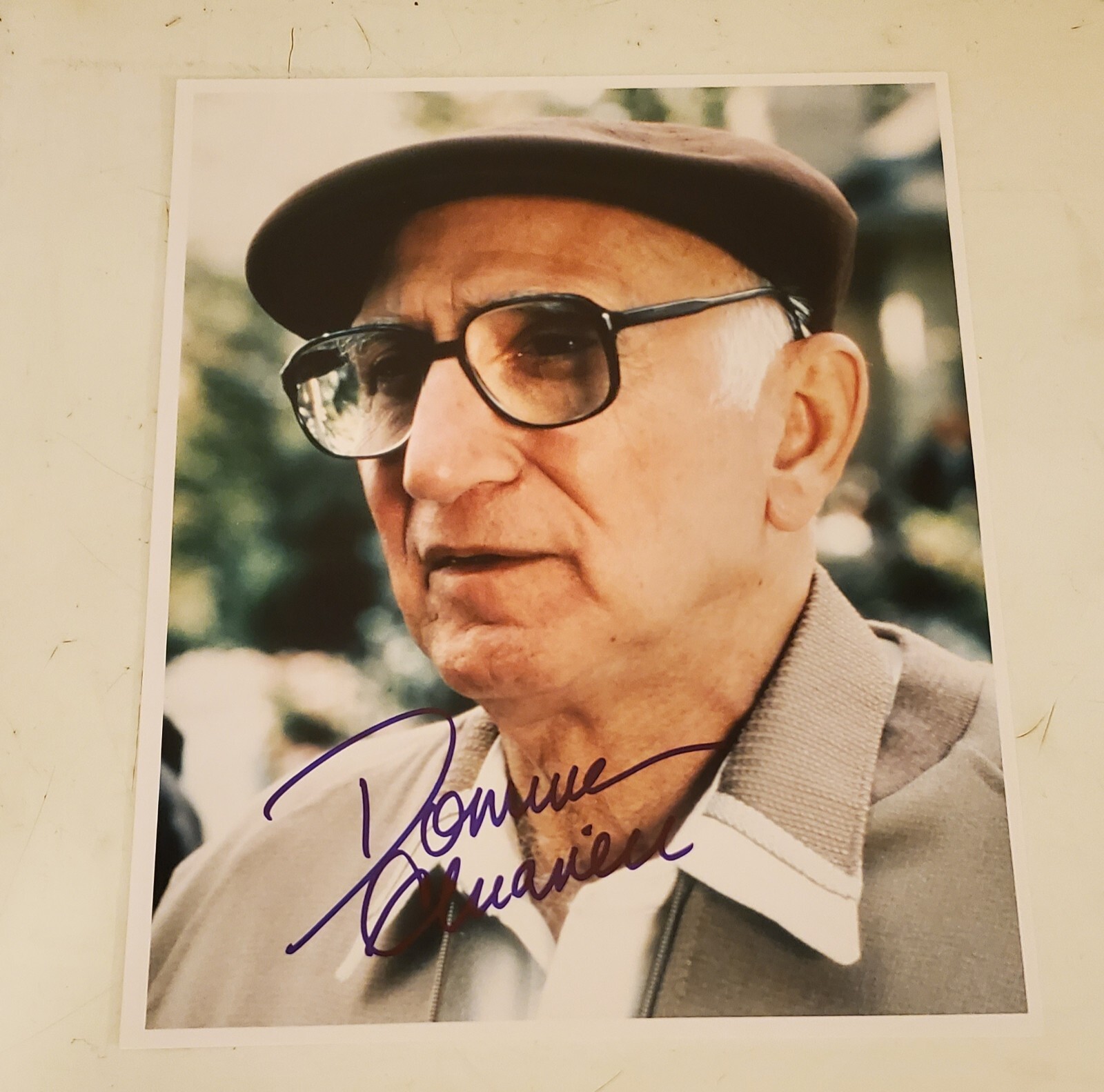 Dominic Chianese Signed 8×10 Photo Uncle Junior The Sopranos