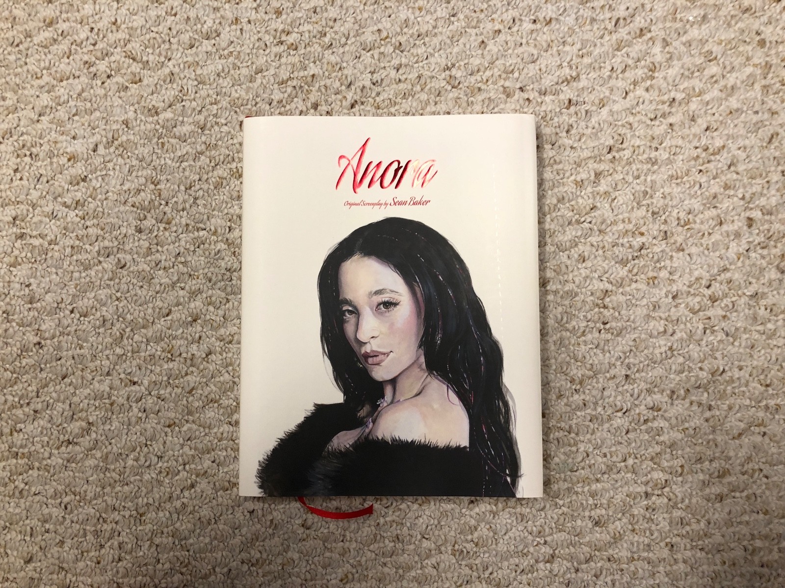Anora Screenplay Hardcover Book (Dust Jacket Worn/Damaged — See Photos)
