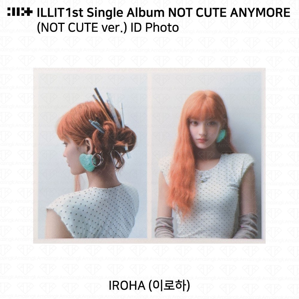 ILLIT 1st Single Album Not Cute Any More Photobook ver. Official Photocard KPOP