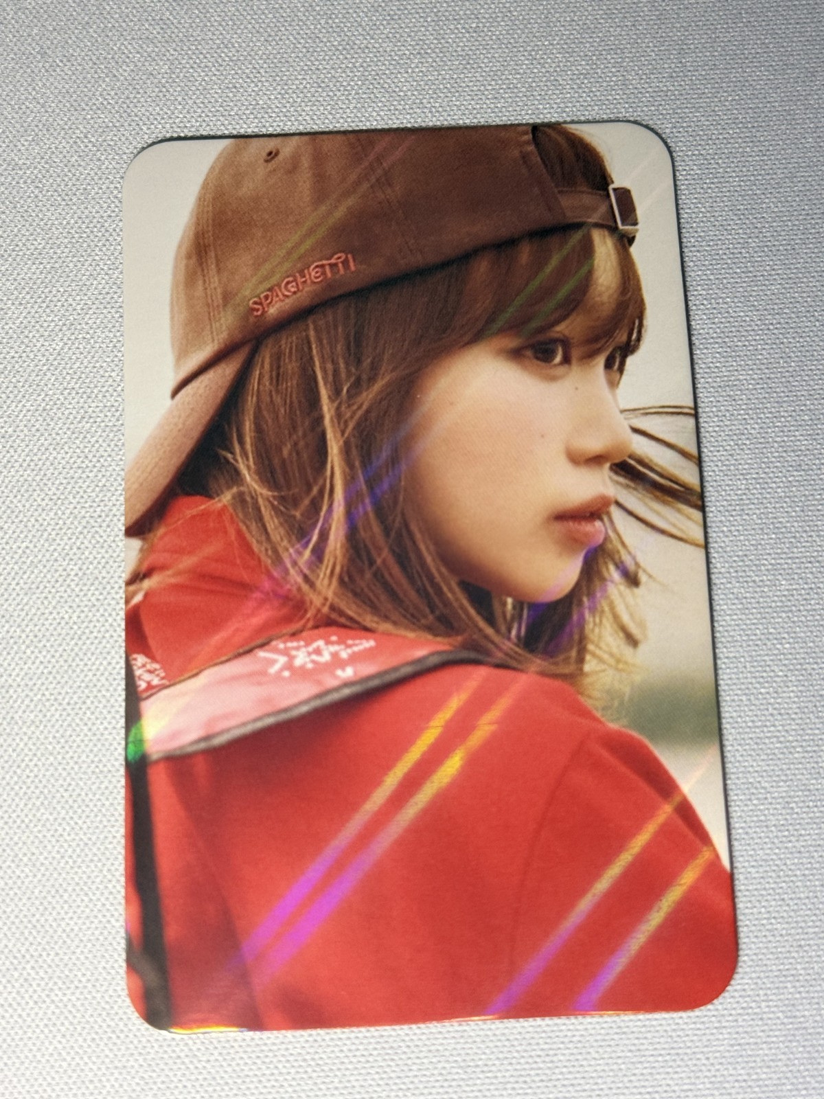 Chaewon LE SSERAFIM Photocard Spaghetti Fearnots – LSF Kpop Cute Asian Girl