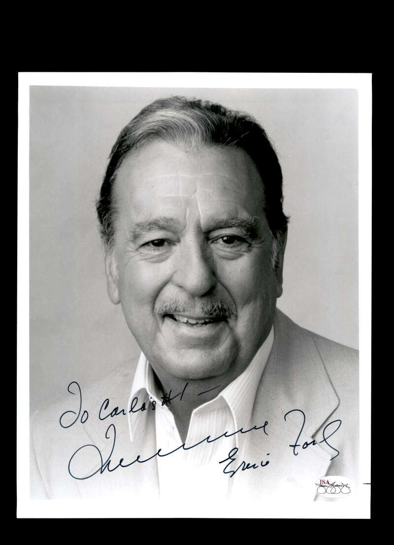 Tennessee Ernie Ford JSA Cert Sticker Signed 8×10 Photo Autograph
