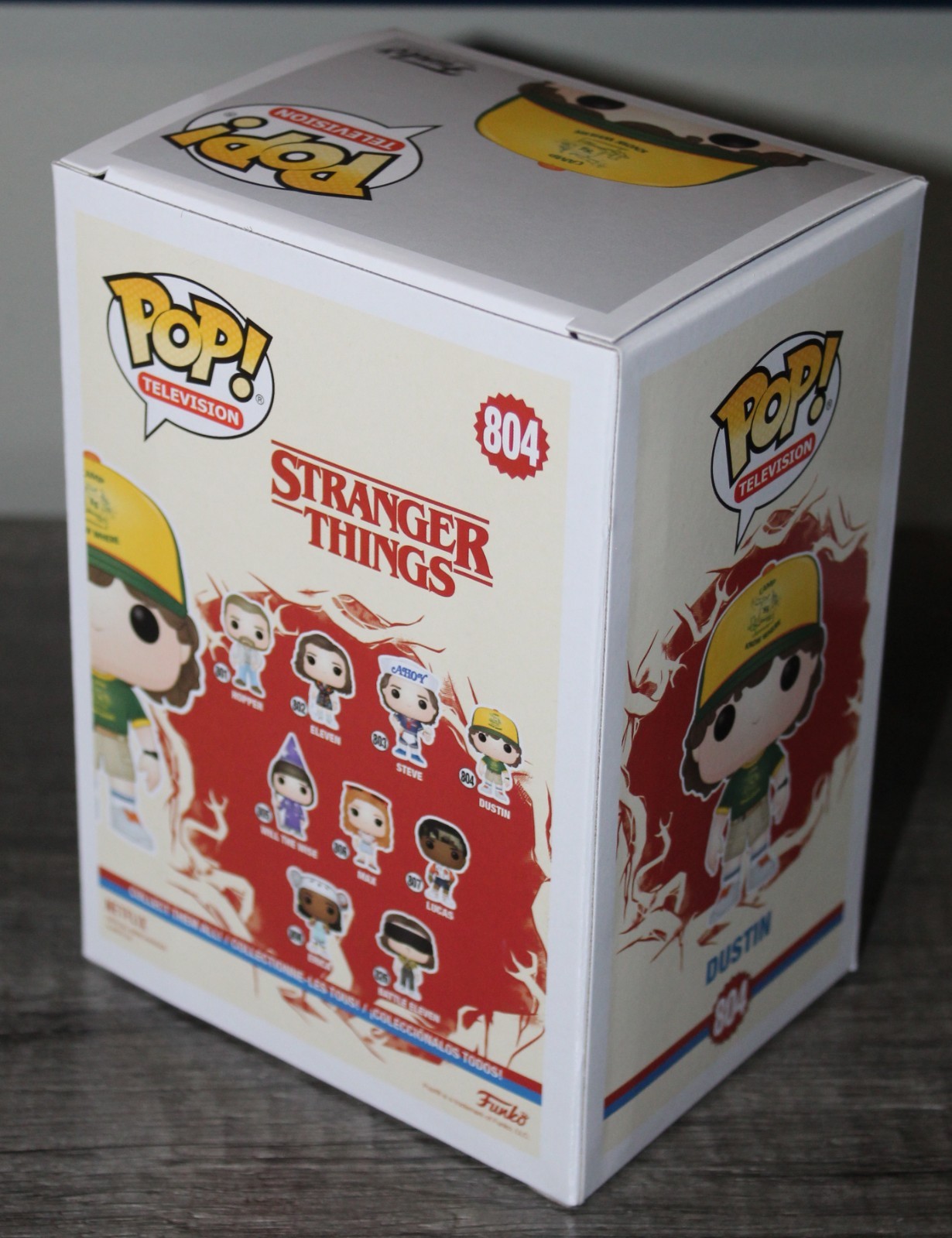 Gaten Matarazzo Signed Stranger Things Dustin Funko Pop #804 OCC COA