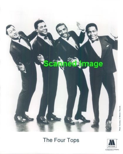 Press Photo: FOUR TOPS 8×10 B&W