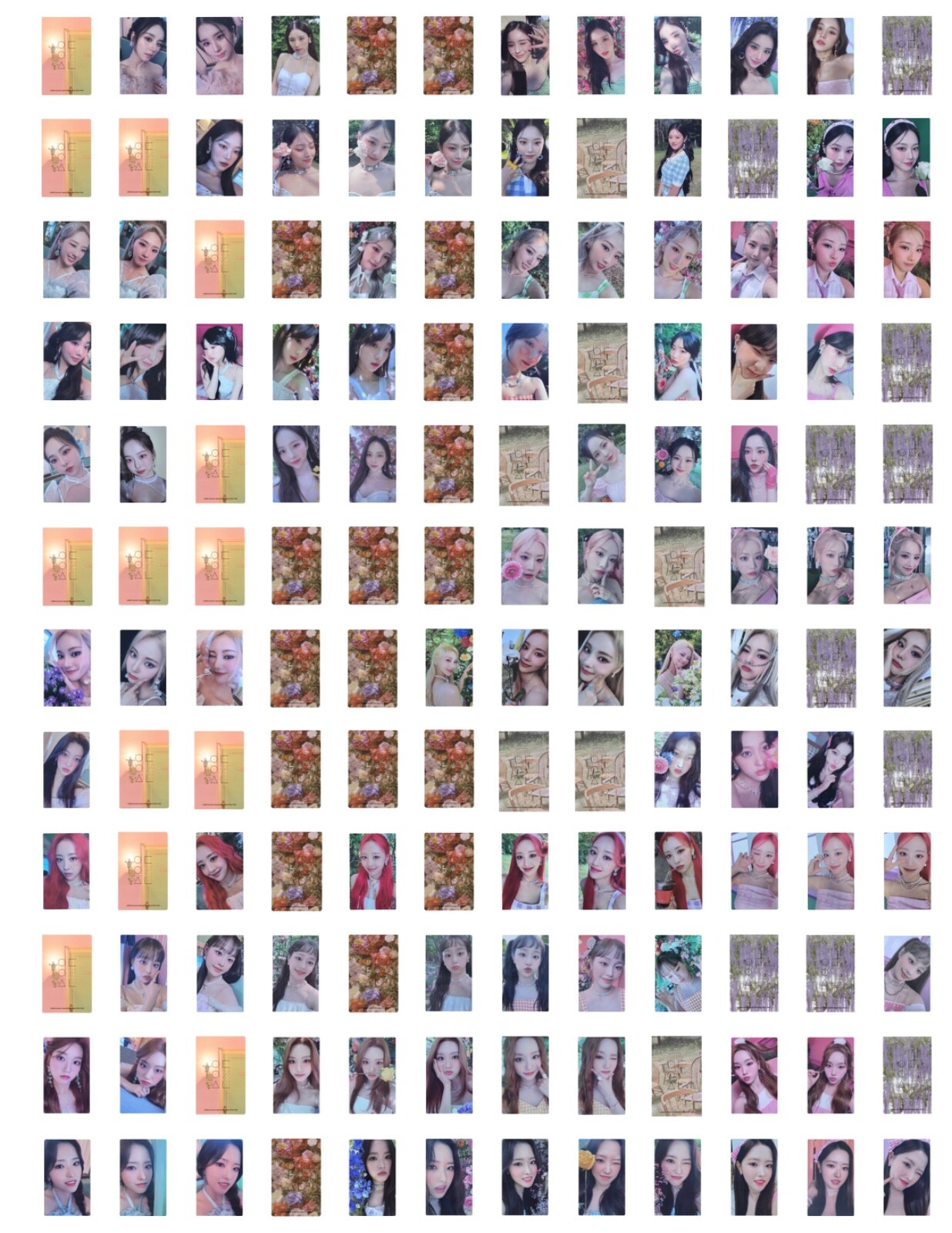 《Updated 8/24, US Seller》Loona Flip That Photocards (A, B, C, D, & AR)