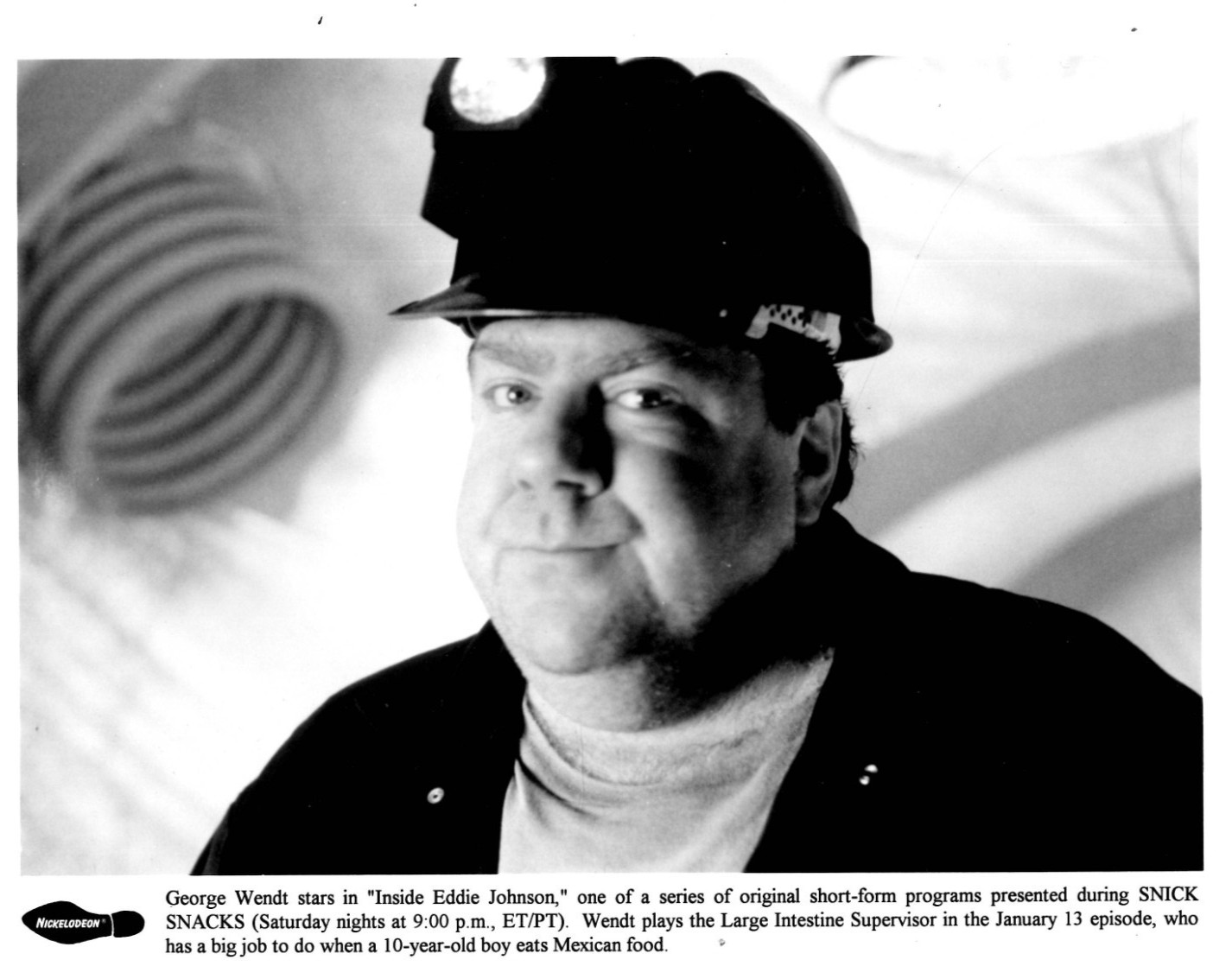 NICKELODEON – INSIDE EDDIE JOHNSON – GEORGE WENDT – PROMO PHOTO
