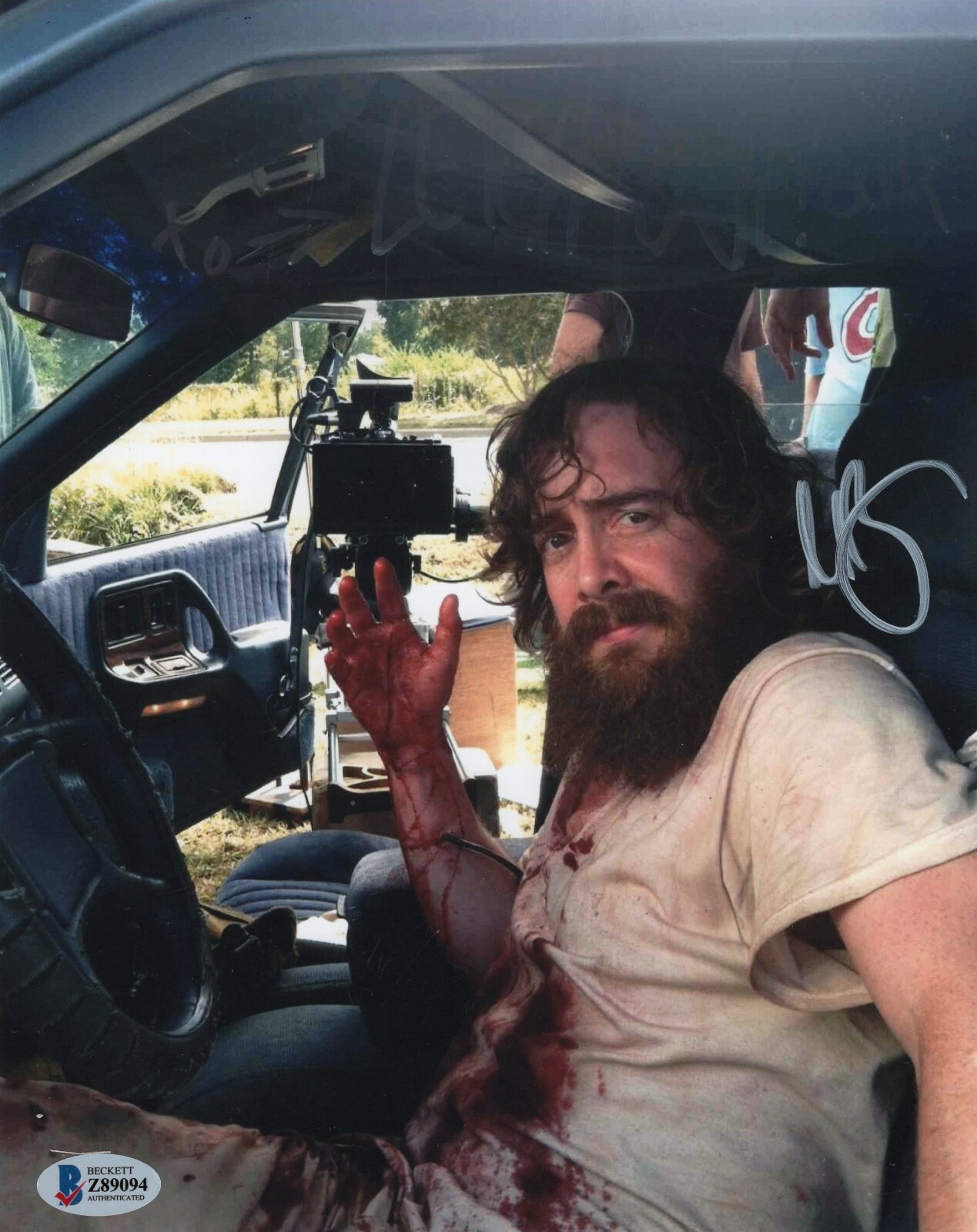 Macon Blair Blue Ruin Movie Dwight Signed 8×10 Photo w/Beckett COA Z89094