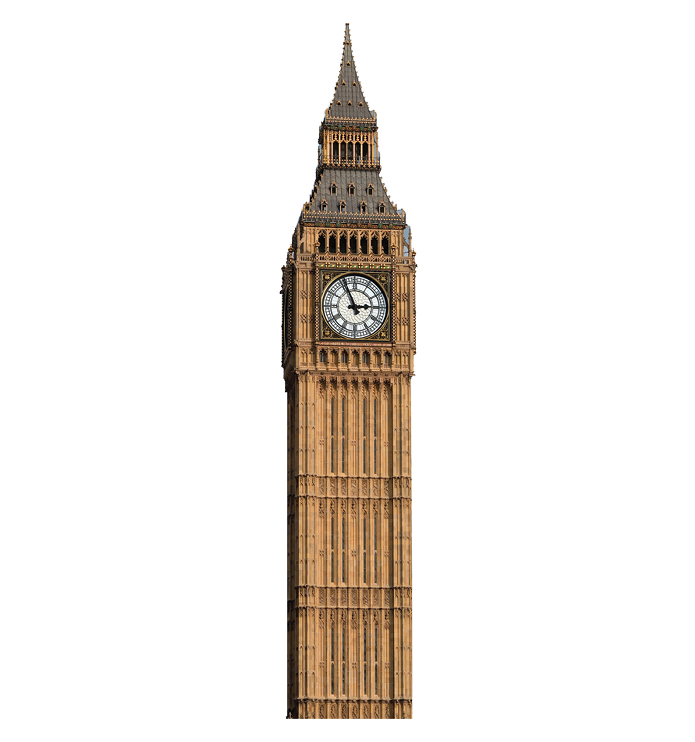 BIG BEN CLOCK TOWER – LIFE SIZE CARDBOARD STANDUP/CUTOUT – BRAND NEW UK 151