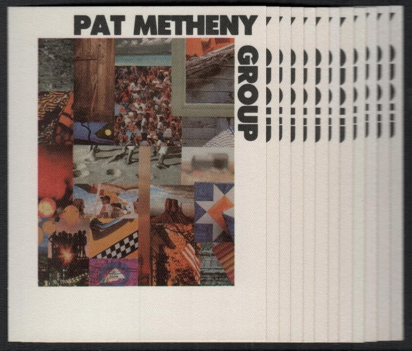 Pat Metheny Group Passes – Wholesale Set of 12 – 1989 Cloth Passes