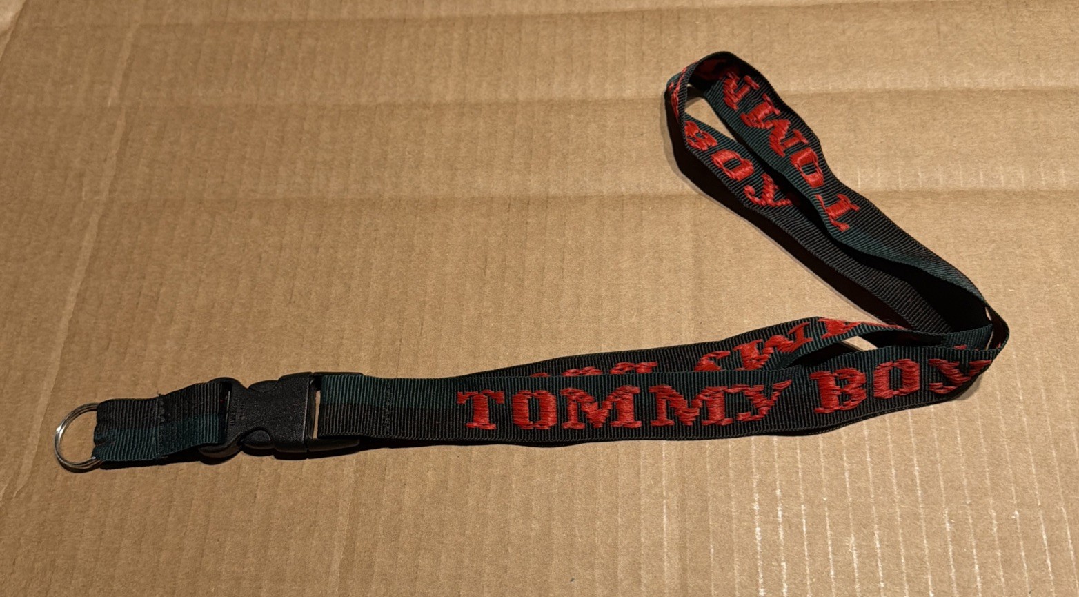 Vintage TOMMY BOY Records Lanyard – WMC – Green/Black Red – RARE