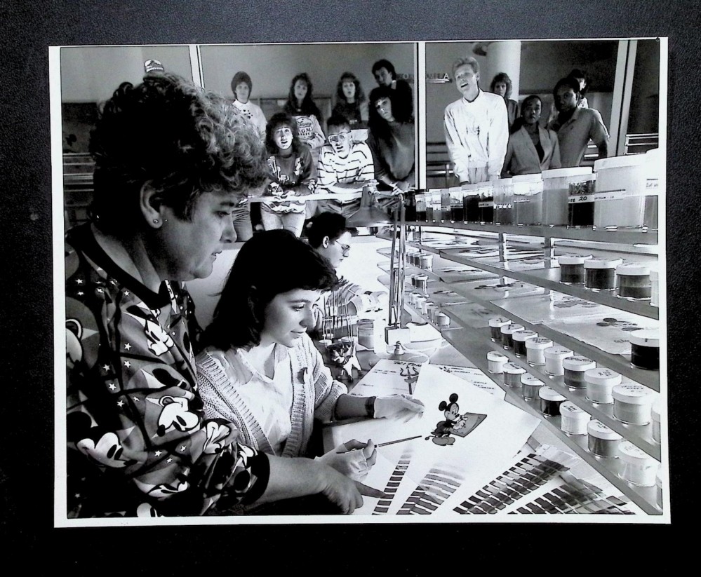 1989 WDW-MGM Studios Magic of Disney Animation Press Photo Mickey w/SNIPE