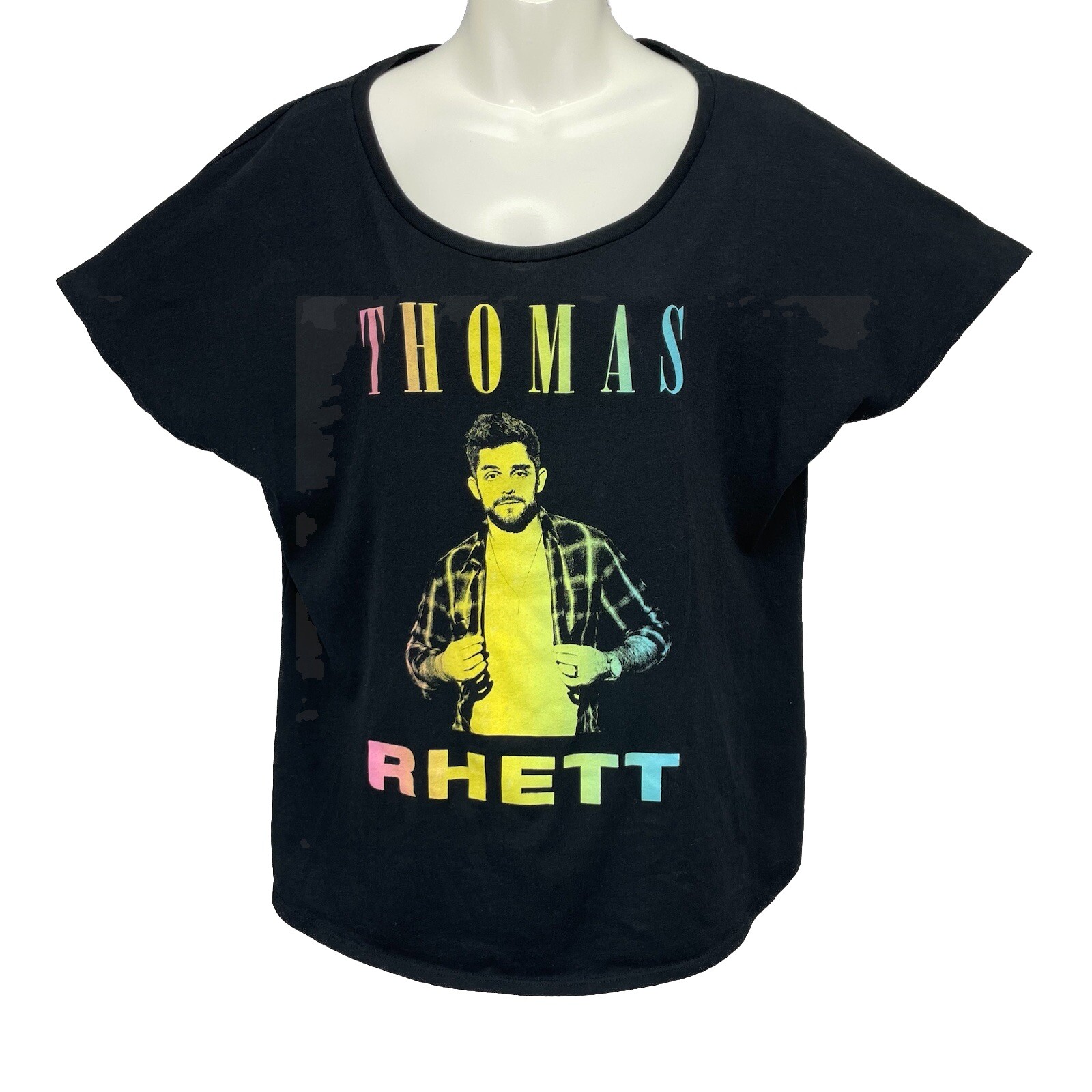Thomas Rhett T-Shirt/ Women’s (XL) Black Official Cotton Blend COUNTRY MUSIC