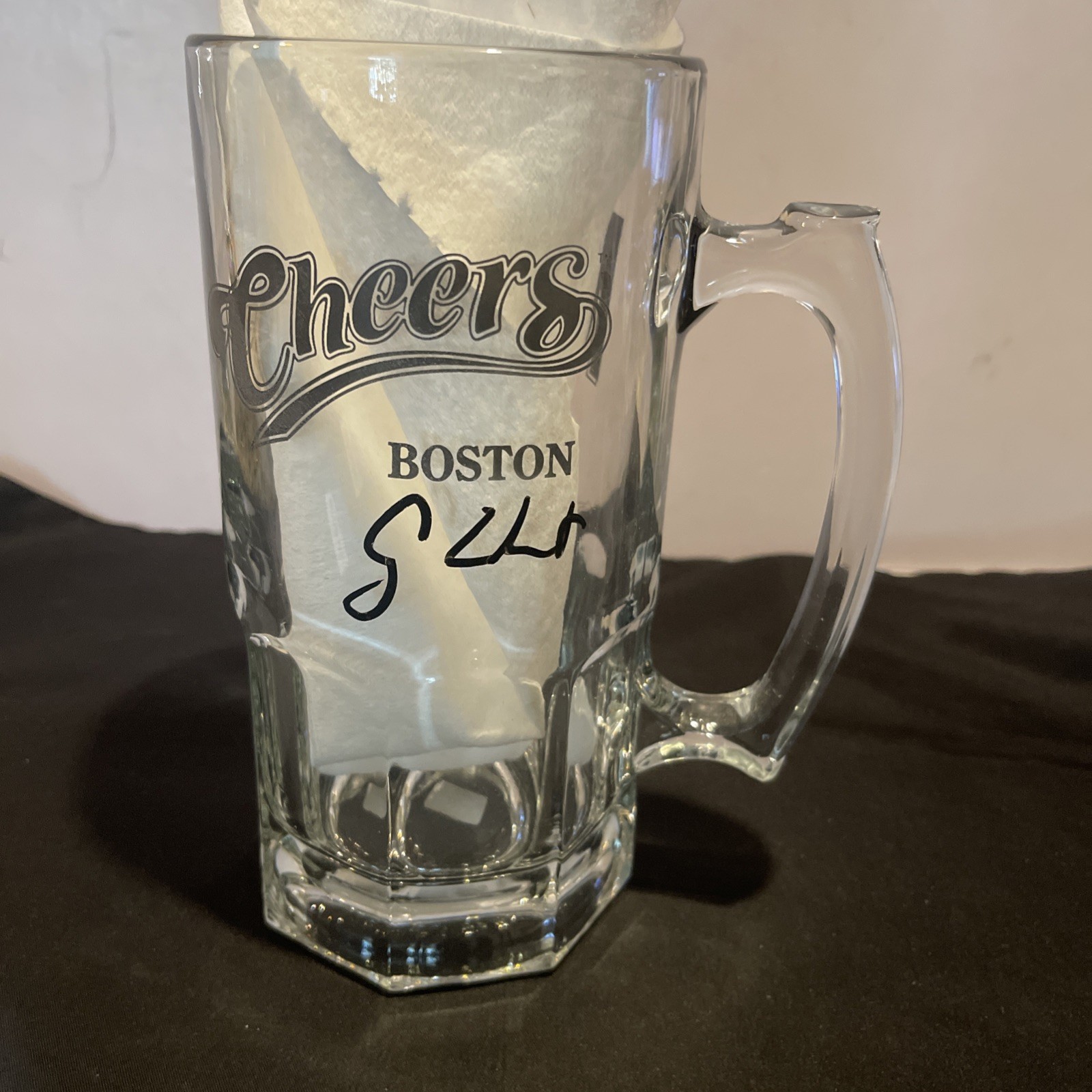 🤩 GEORGE WENDT “NORM” signed CHEERS MUG W/COA As Pictured Very Cool 😍